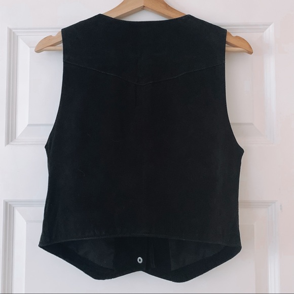 Suede Fringe Vest - Picture 5 of 5